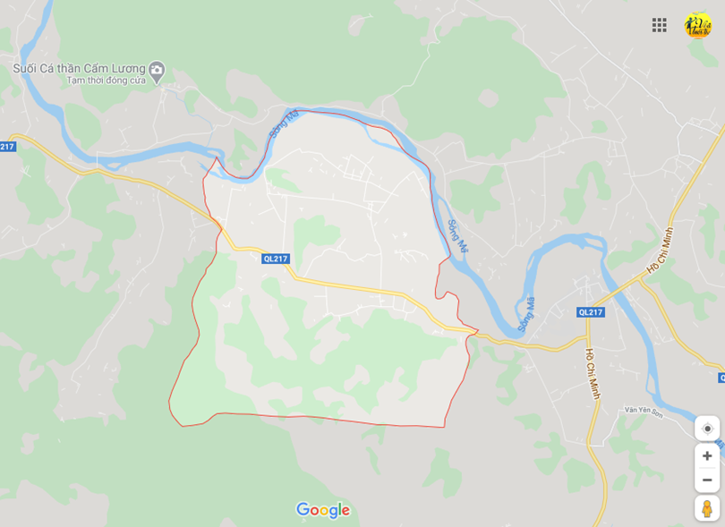 Hình ảnh vị trí địa lý tại Cầm bình, Cẩm thủy, Thanh hóa