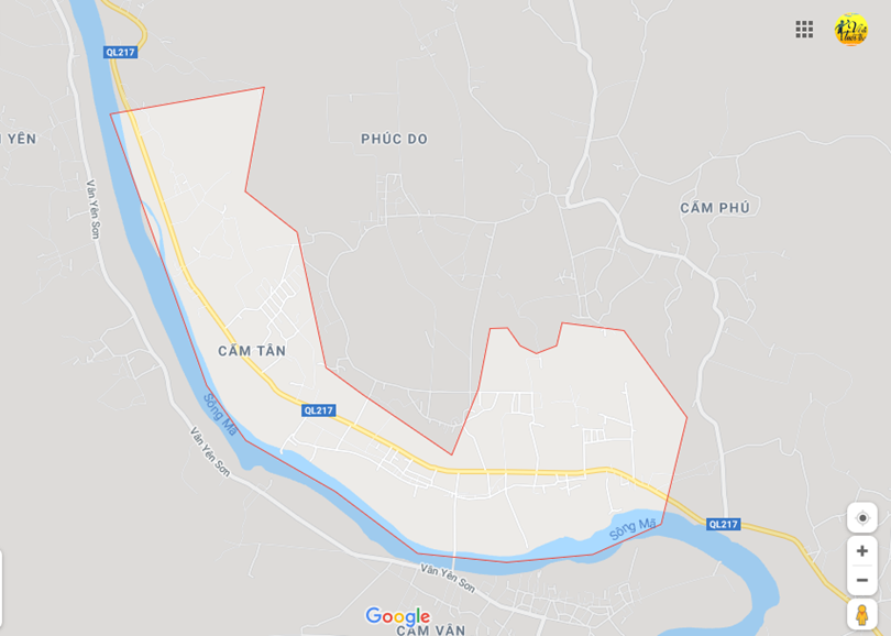 Hình ảnh vị trí địa lý tại Cầm tân, Cẩm thủy, Thanh hóa