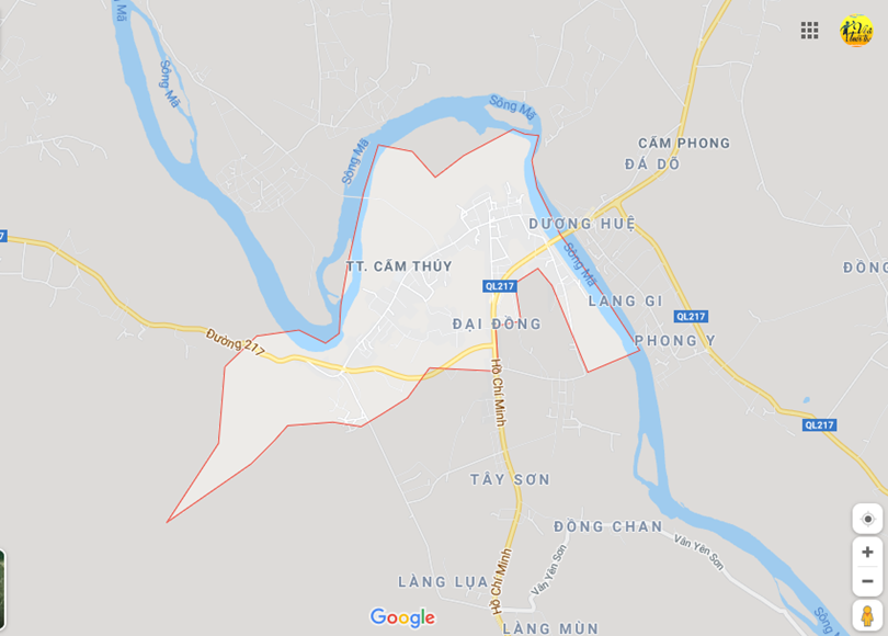 Hình ảnh vị trí địa lý tại Cầm thủy, Cẩm thủy, Thanh hóa