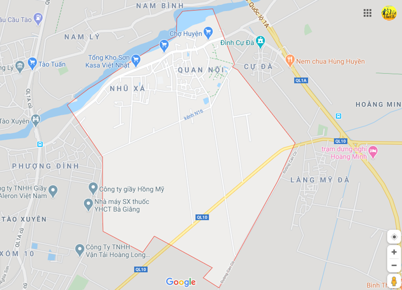 Hình ảnh vị trí địa lý tại Hoằng anh, thành phố Thanh hóa, Thanh hóa