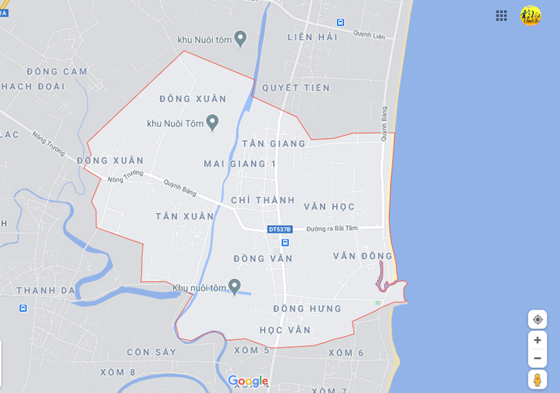 Hình ảnh vị trí địa lý tại Quỳnh bảng, Quỳnh lưu, Nghệ an