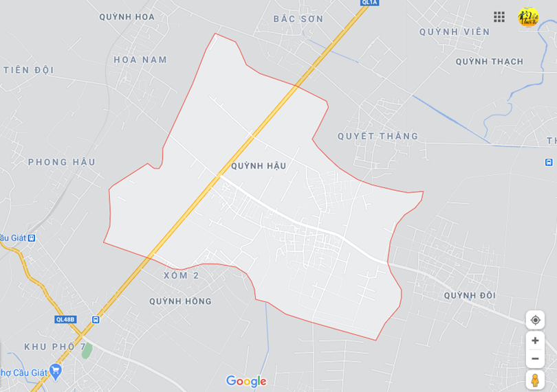 Hình ảnh vị trí địa lý tại Quỳnh hậu, Quỳnh lưu, Nghệ an