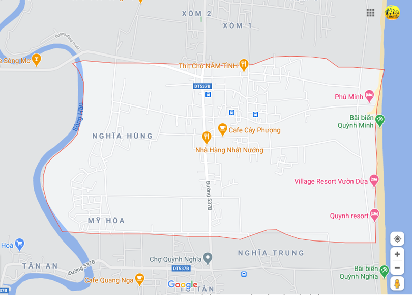 Hình ảnh vị trí địa lý tại Quỳnh minh, Quỳnh lưu, Nghệ an