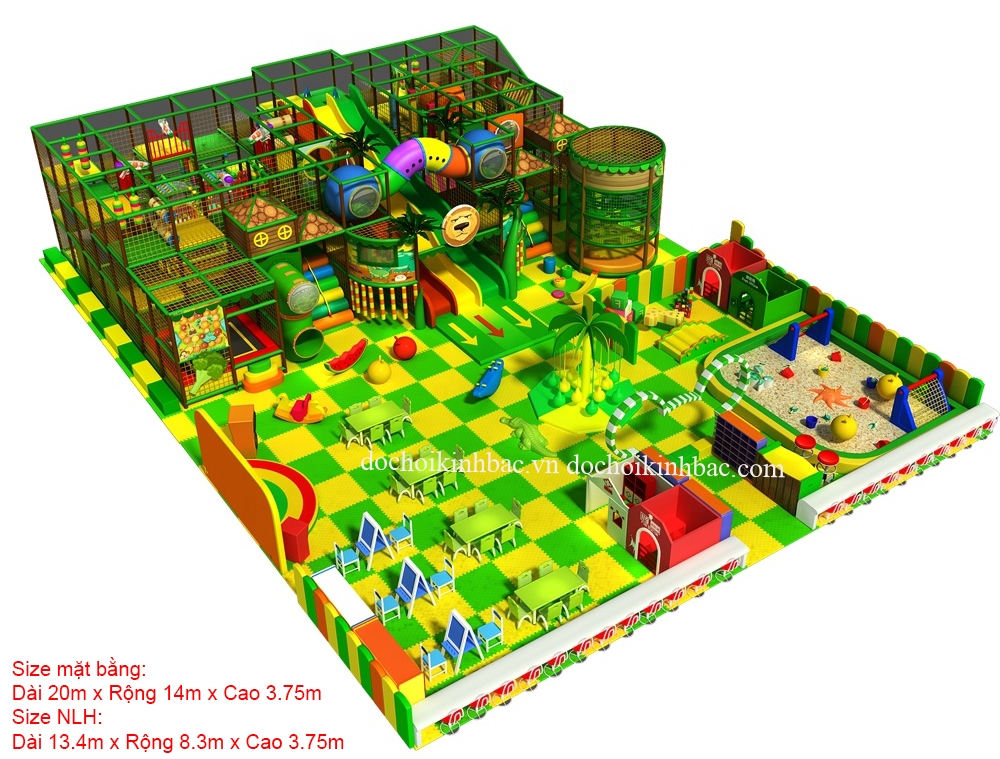 Nhà liên hoàn chủ đề rừng