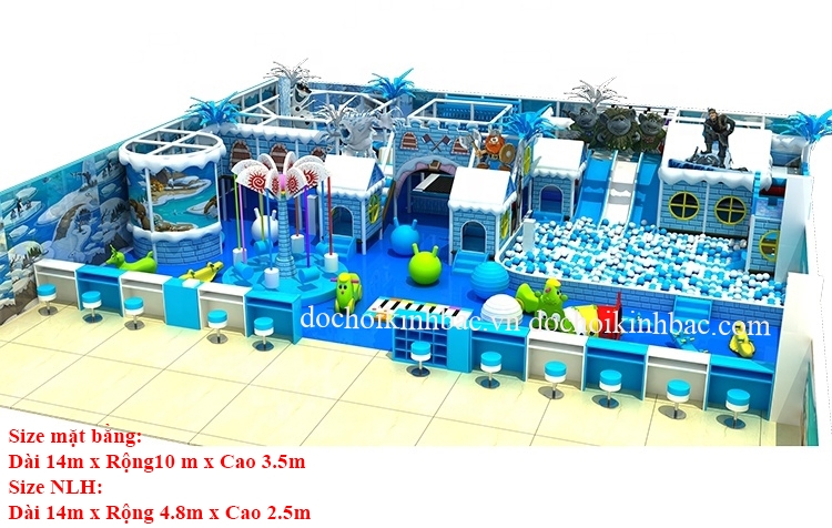 Nhà liên hoàn chủ đề biển