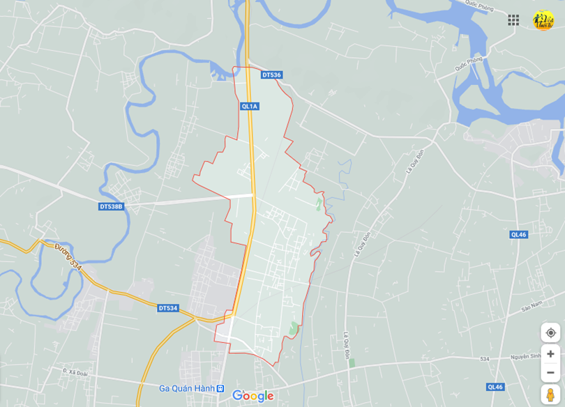 Hình ảnh vị trí địa lý tại Nghi long, Nghi lộc, Nghệ an