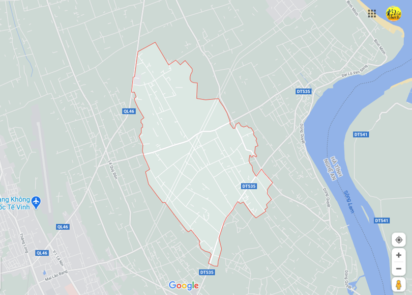 Hình ảnh vị trí địa lý tại Nghi phong, Nghi lộc, Nghệ an