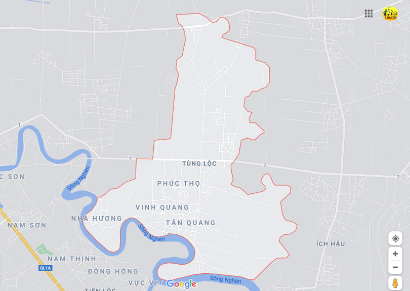 Hình ảnh vị trí địa lý tại Tùng lộc, Can lộc, Hà tĩnh