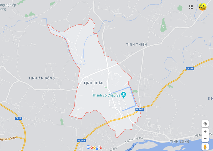 Hình ảnh vị trí địa lý tại Tịnh châu, thành phố Quảng ngãi, tỉnh Quảng ngãi