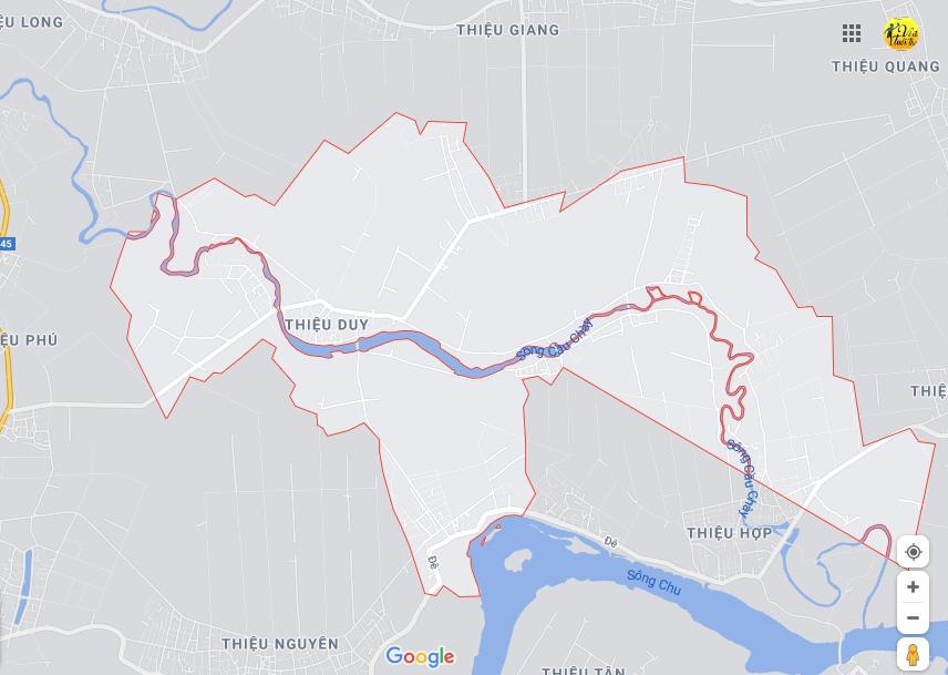 Hình ảnh vị trí địa lý tại Thiệu duy, Thiệu hóa, Thanh hóa