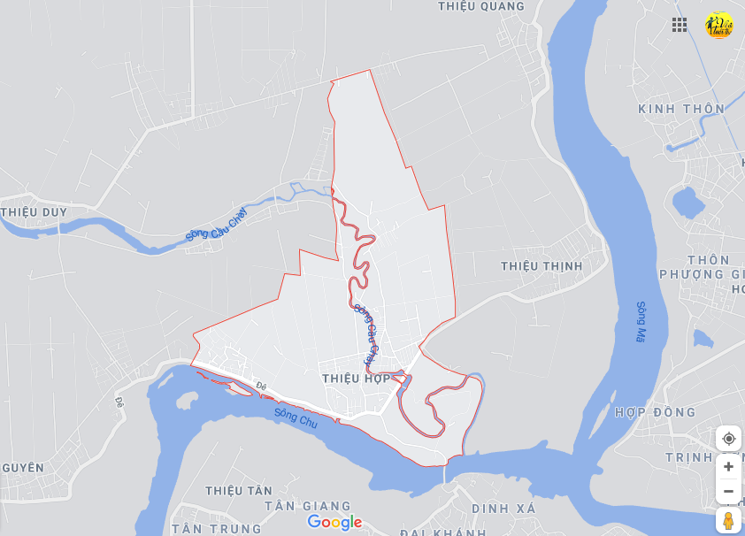 Hình ảnh vị trí địa lý tại Thiệu hợp, Thiệu hóa, Thanh hóa