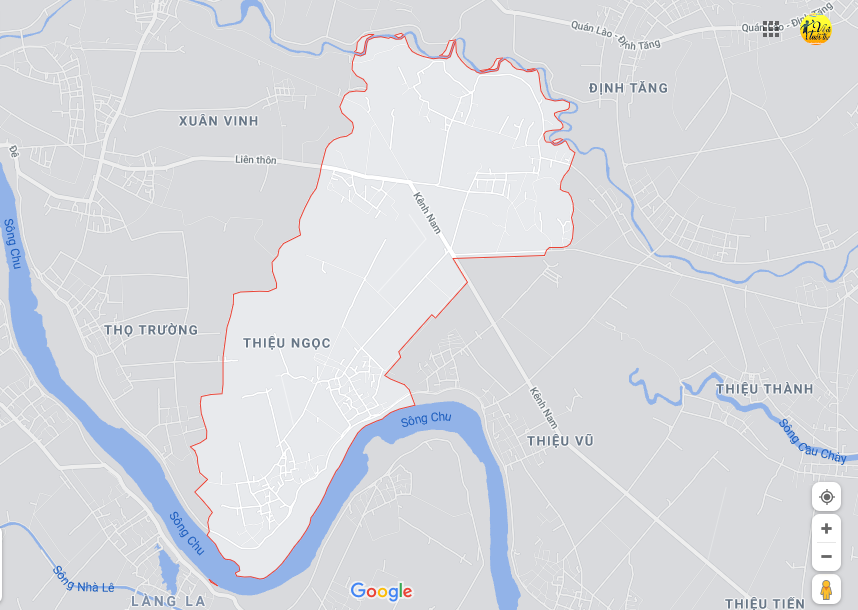 Hình ảnh vị trí địa lý tại Thiệu ngọc, Thiệu hóa, Thanh hóa