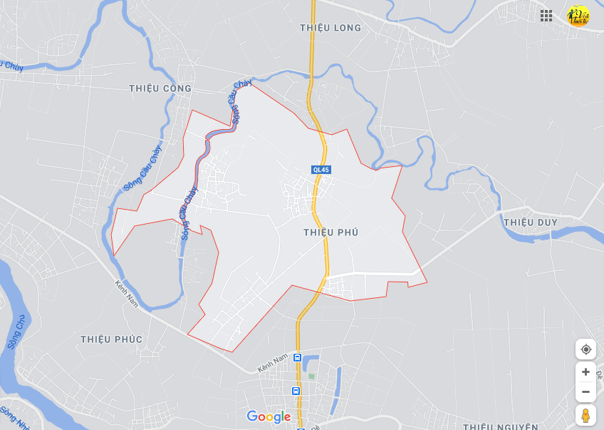 Hình ảnh vị trí địa lý tại Thiệu phú, Thiệu hóa, Thanh hóa