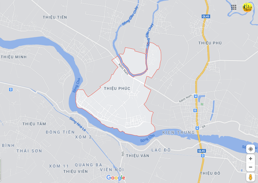 Hình ảnh vị trí địa lý tại Thiệu phúc, Thiệu hóa, Thanh hóa