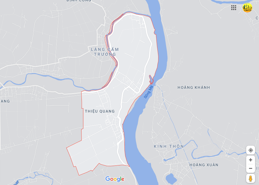 Hình ảnh vị trí địa lý tại Thiệu quang, Thiệu hóa, Thanh hóa