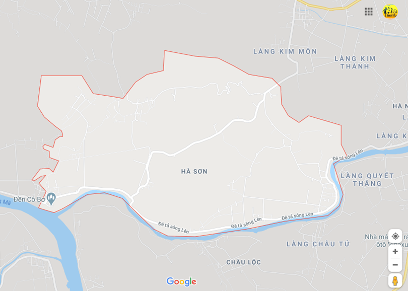 Hình ảnh vị trí địa lý tại Hà sơn, Hà trung, Thanh hóa