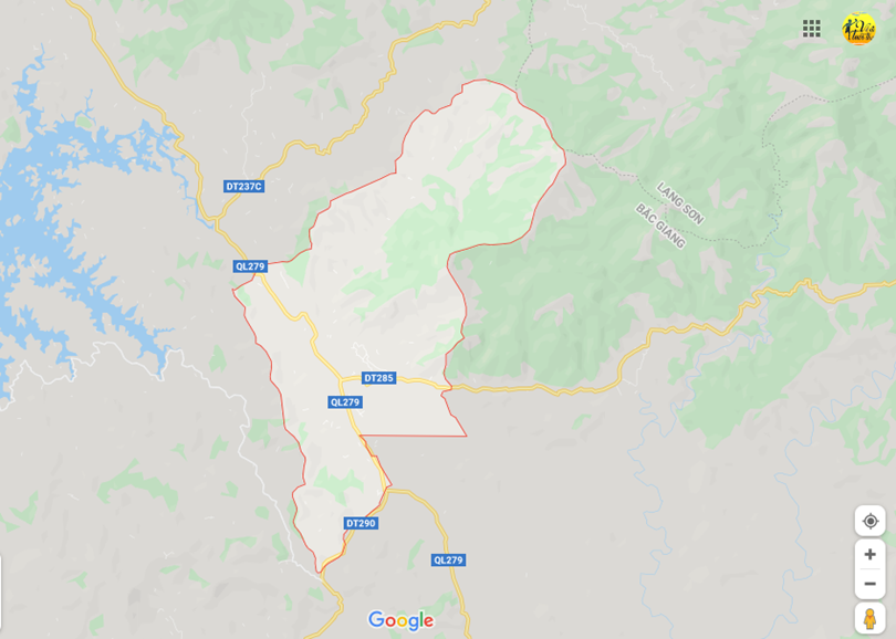 Hình ảnh vị trí địa lý tại Phong vân, Lục ngạn, Bắc giang