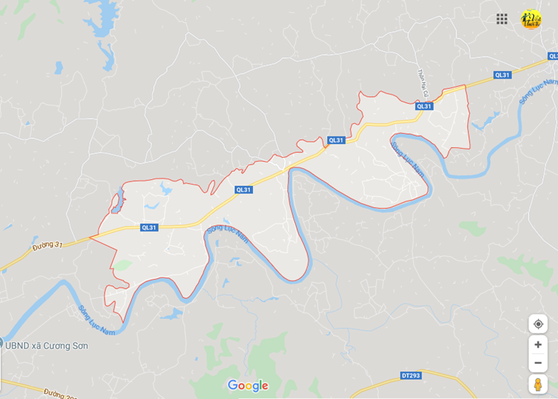 Hình ảnh vị trí địa lý tại Phượng sơn, Lục ngạn, Bắc giang