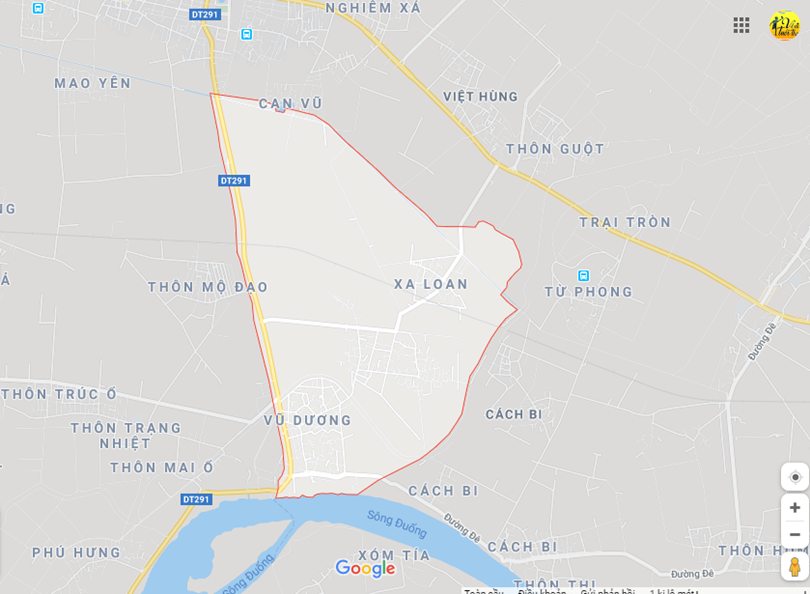 Hình ảnh vị trí địa lý tại Bồng lai, Quế võ, Bắc ninh