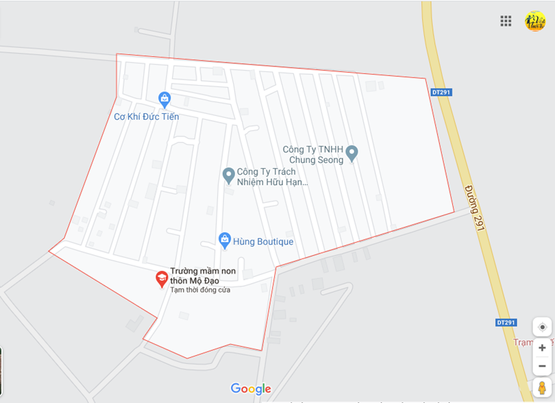 Hình ảnh vị trí địa lý tại Mộ đạo, Quế võ, Bắc ninh