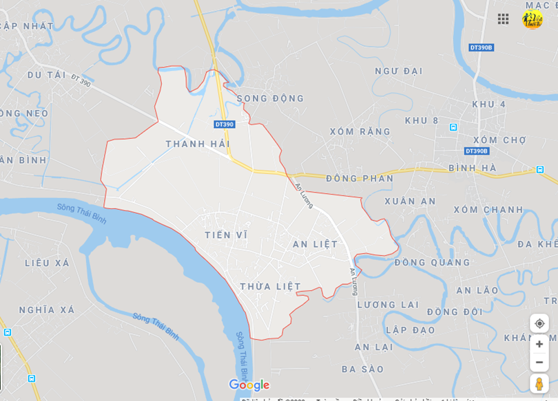 Hình ảnh vị trí địa lý tại Thanh hải, Thanh hà, Hải dương