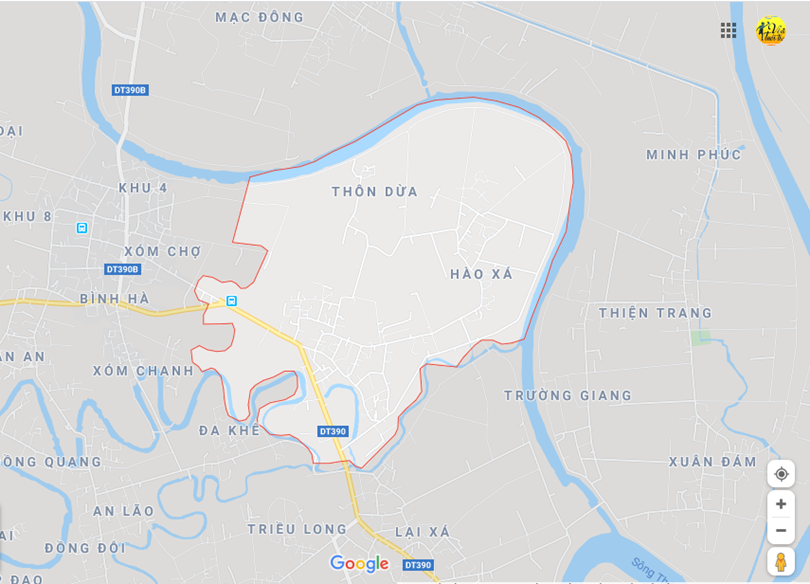 Hình ảnh vị trí địa lý tại Thanh xá, Thanh hà, Hải dương