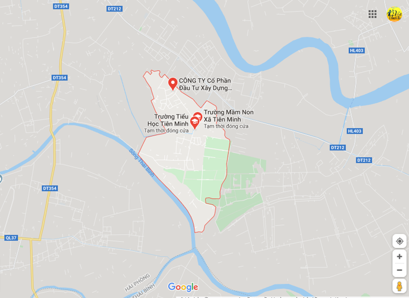 Hình ảnh vị trí địa lý tại Tiên minh, Tiên lãng, Hải phòng