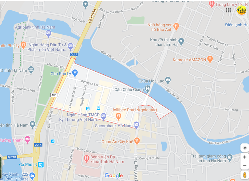 Hình ảnh vị trí địa lý tại Lương khánh thiện, Phủ lý, Hà nam