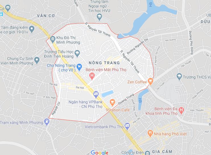 Nông Trang, TP Việt Trì, Phú Thọ 