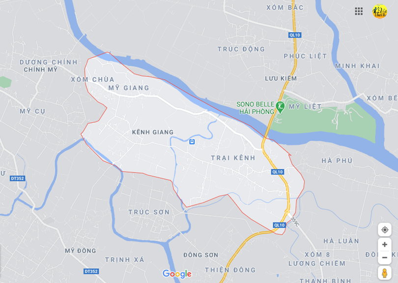 Hình ảnh vị trí địa lý tại Kênh giang, Thủy nguyên, Hải phòng