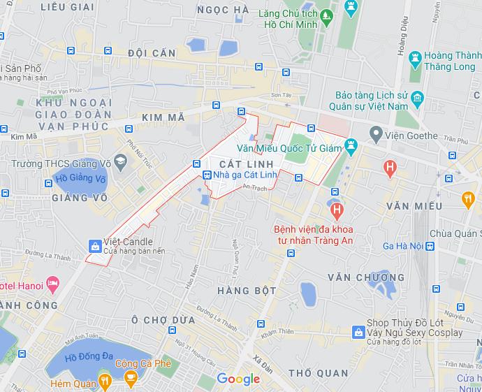 Cát Linh, Đống Đa, Hà Nội 