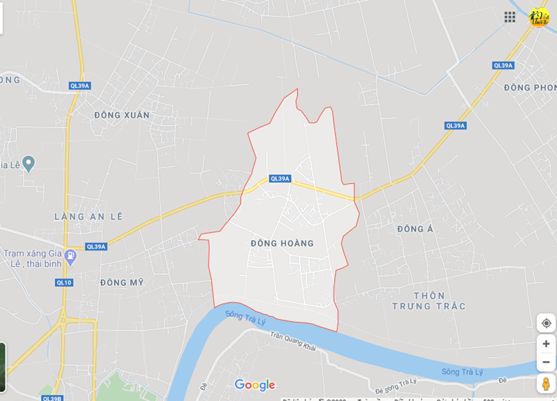 Hình ảnh vị trí địa lý tại Đông hoàng, Đông hưng, Thái bình