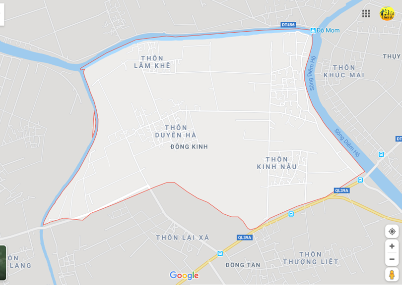 Hình ảnh vị trí địa lý tại Đông kinh, Đông hưng, Thái bình