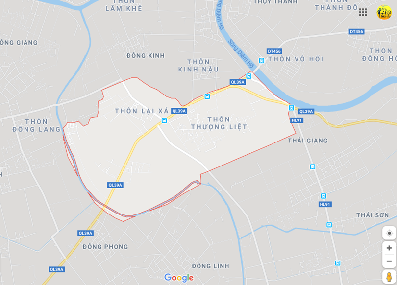 Hình ảnh vị trí địa lý tại Đông tân, Đông hưng, Thái bình