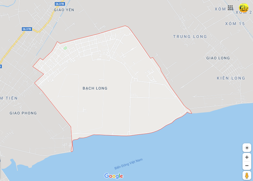 Hình ảnh vị trí địa lý tại Bạch long, Giao thủy, Nam định