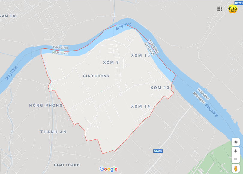 Hình ảnh vị trí địa lý tại Giao hương, Giao thủy, Nam định