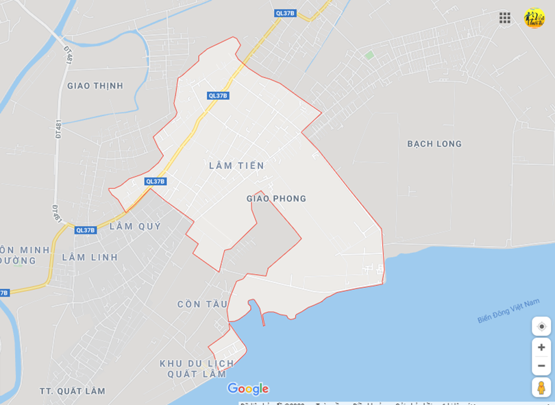 Hình ảnh vị trí địa lý tại Giao phong, Giao thủy, Nam định