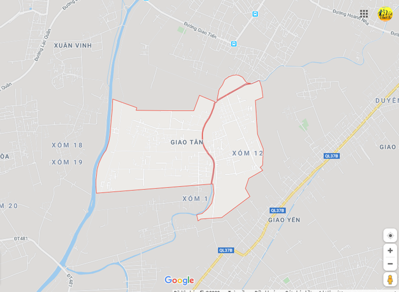 Hình ảnh vị trí địa lý tại Giao tân, Giao thủy, Nam định