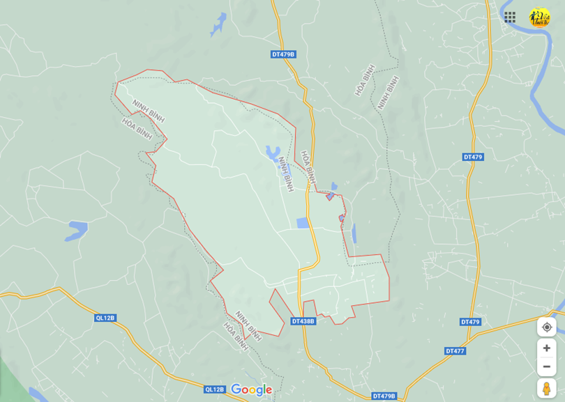 Hình ảnh vị trí địa lý tại Thạch bình, Nho quan, Ninh bình