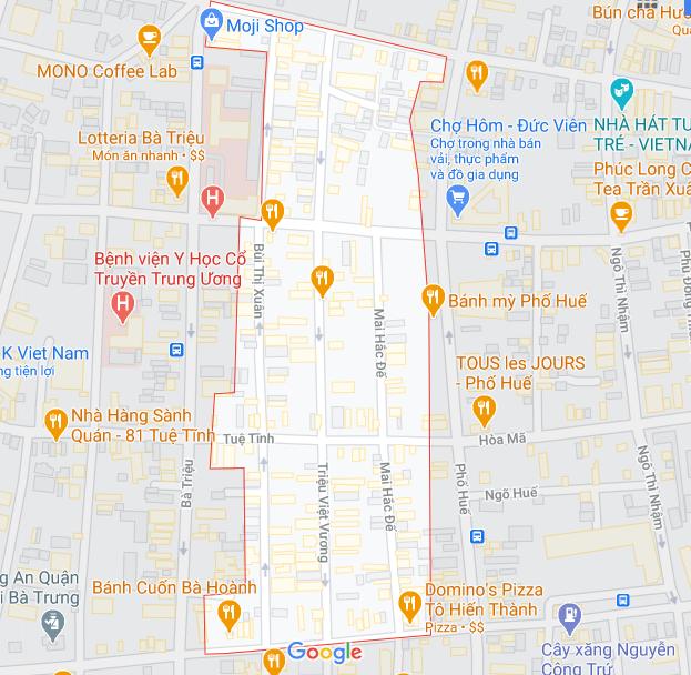 Bùi Thị Xuân, Hai Bà Trưng, Hà Nội 