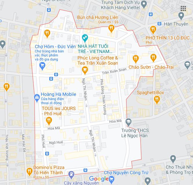 Ngô Thì Nhậm, Hai Bà Trưng, Hà Nội