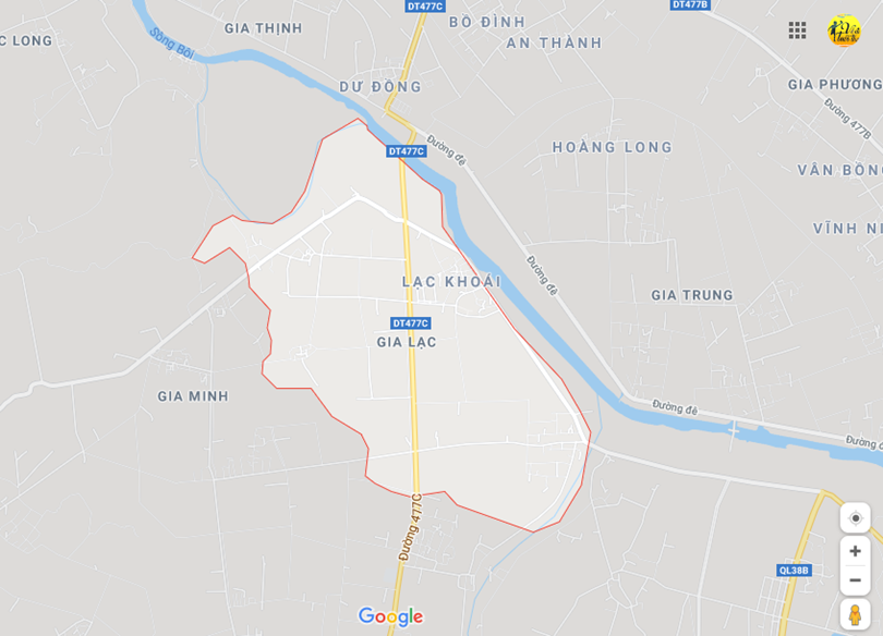 Hình ảnh vị trí địa lý tại Gia lạc, Gia viễn, Ninh bình