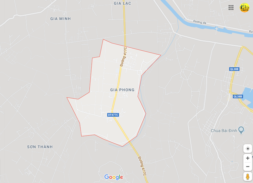 Hình ảnh vị trí địa lý tại Gia phong, Gia viễn, Ninh bình