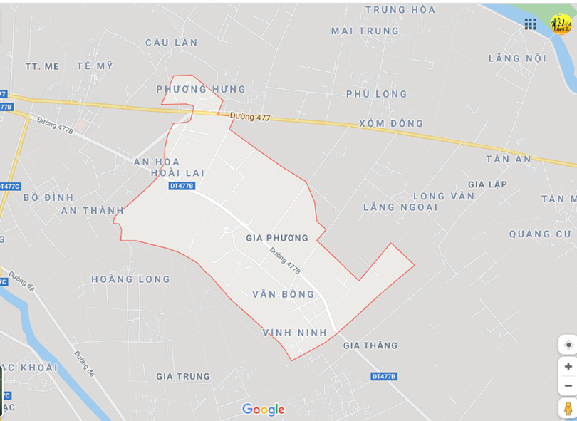 Hình ảnh vị trí địa lý tại Gia phương, Gia viễn, Ninh bình