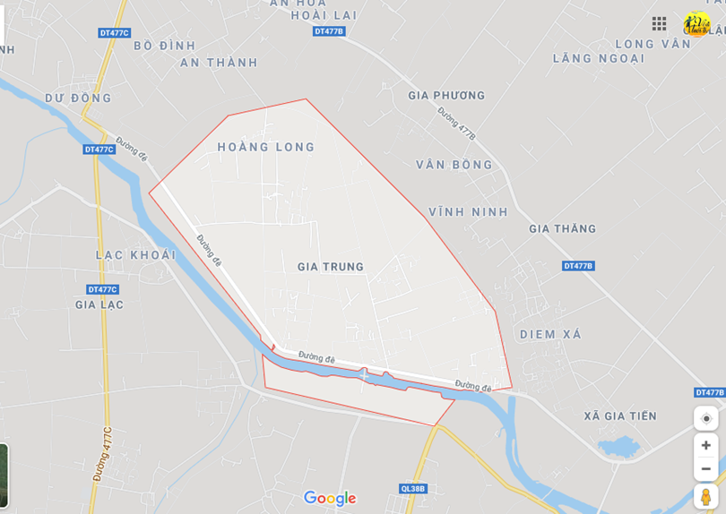 Hình ảnh vị trí địa lý tại Gia trung, Gia viễn, Ninh bình