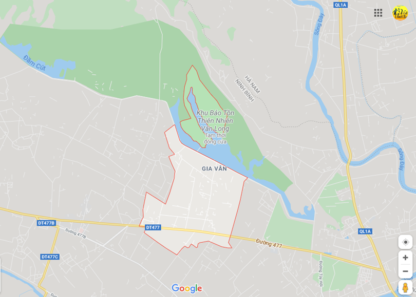 Hình ảnh vị trí địa lý tại Gia vân, Gia viễn, Ninh bình