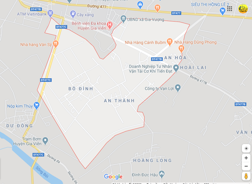 Hình ảnh vị trí địa lý tại Gia vượng, Gia viễn, Ninh bình