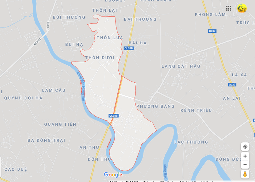 Hình ảnh vị trí địa lý tại Đoàn thượng, Gia lộc, Hải dương