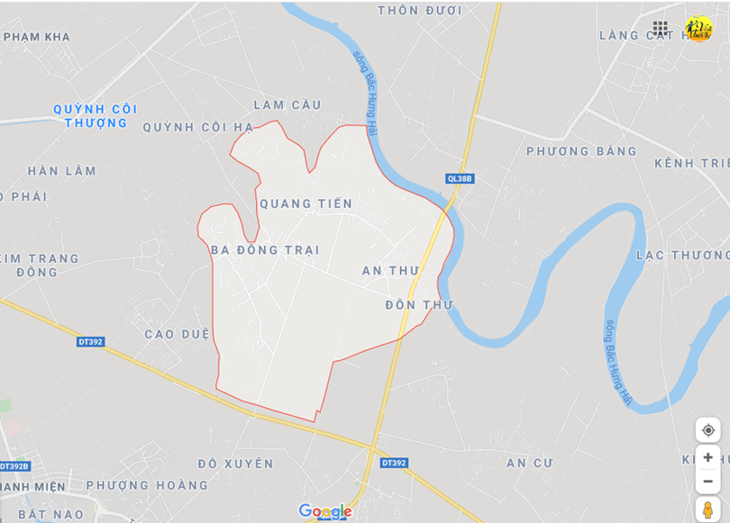 Hình ảnh vị trí địa lý tại Đồng quang, Gia lộc, Hải dương