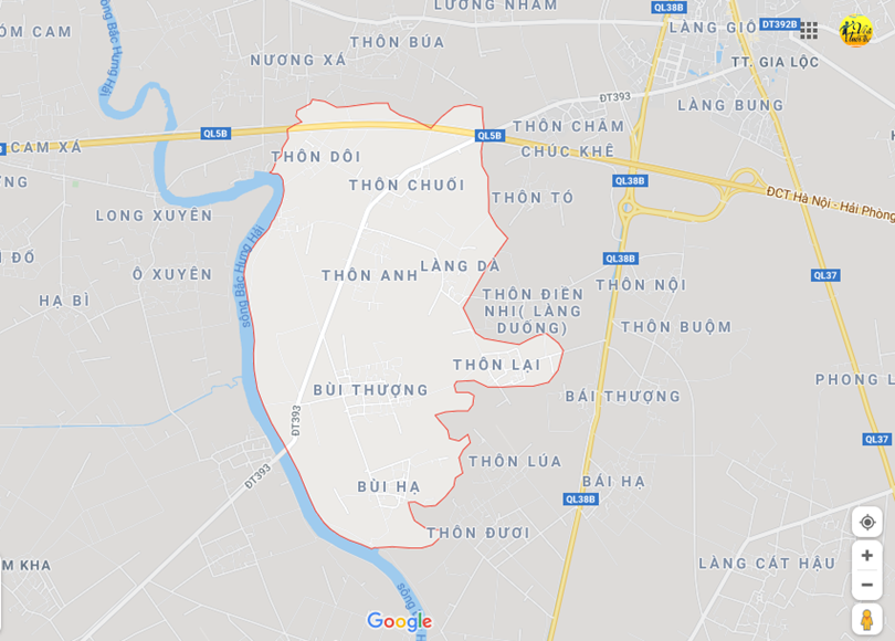 Hình ảnh vị trí địa lý tại Lê lợi, Gia lộc, Hải dương